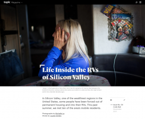 Life Inside the RVs of Silicon Valley — Photographs by Michelle Le