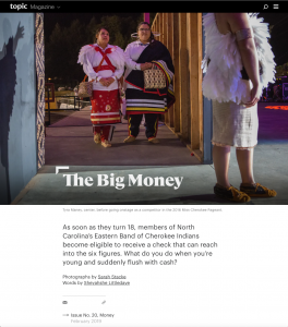 The Big Money — Photographs by Sarah Stacke