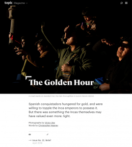 The Golden Hour — Photographs by Víctor Zea